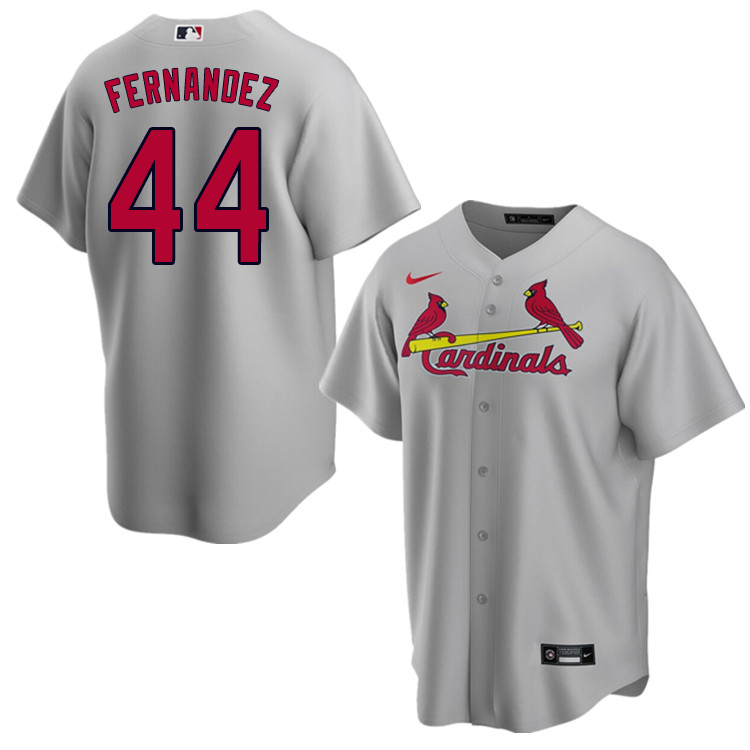 Nike Men #44 Junior Fernandez St.Louis Cardinals Baseball Jerseys Sale-Gray